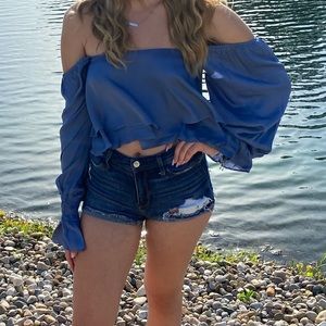 Off the shoulder top